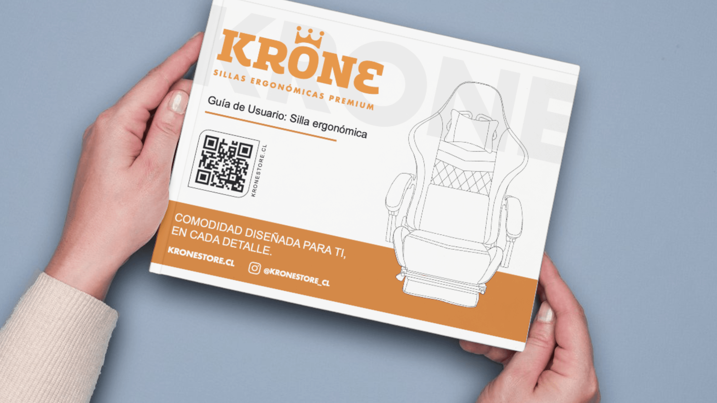 Manual de Armado · Sillas Krone Ejecutiva XL - Kronestore.cl
