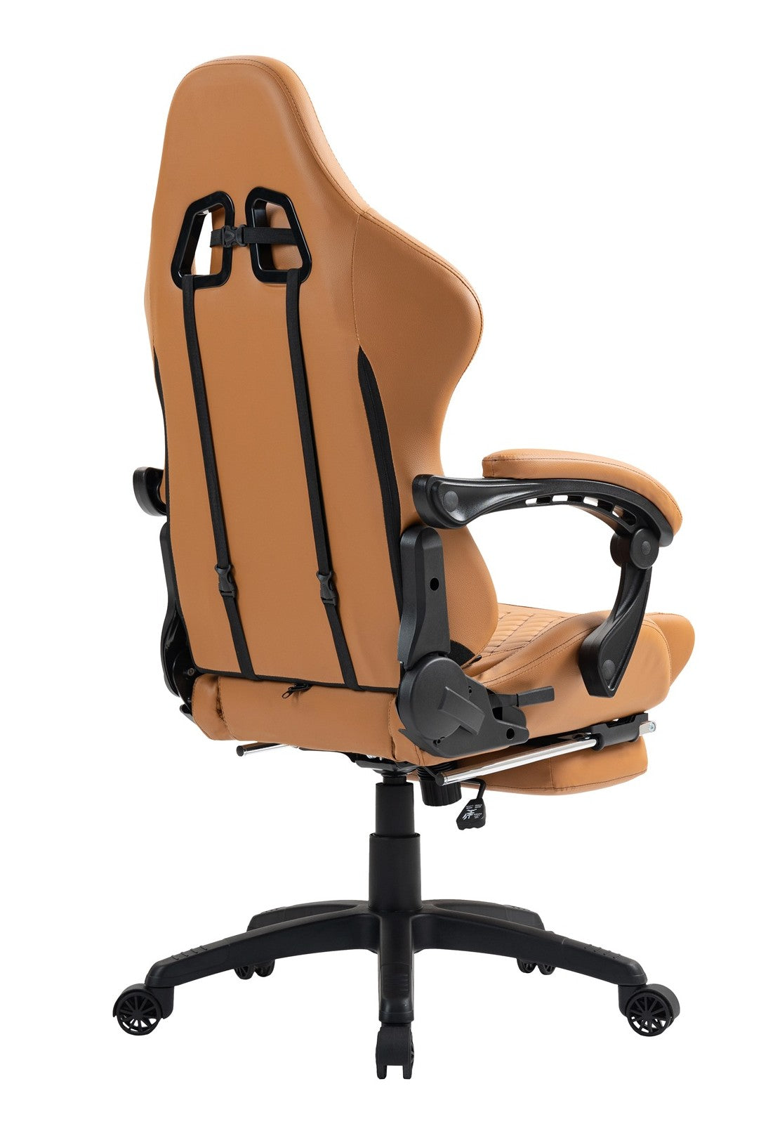 Silla Gamer Oficina Krone XL Reclinable + Masaje + Apoyapiés - Camel