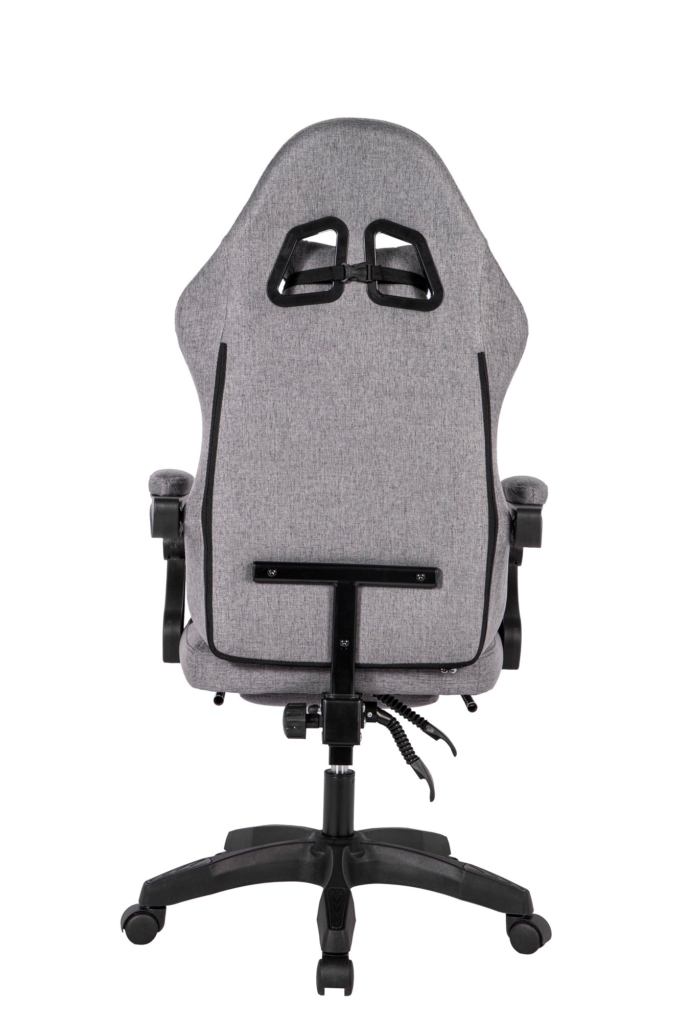 Silla Gamer Oficina Krone Reclinable Fabric Gris