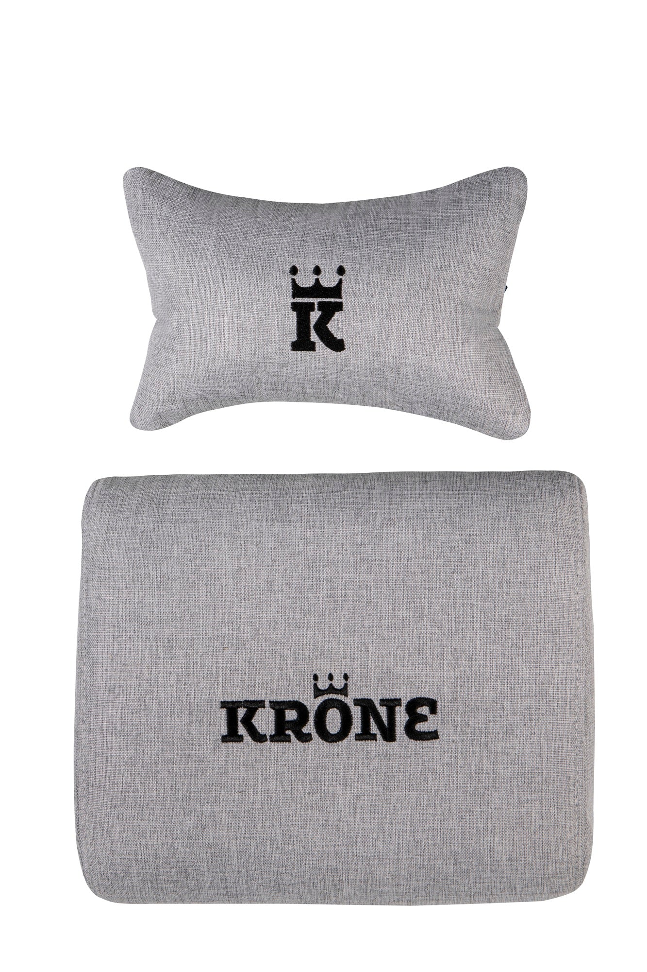 Silla Gamer Oficina Krone Reclinable Fabric Gris claro