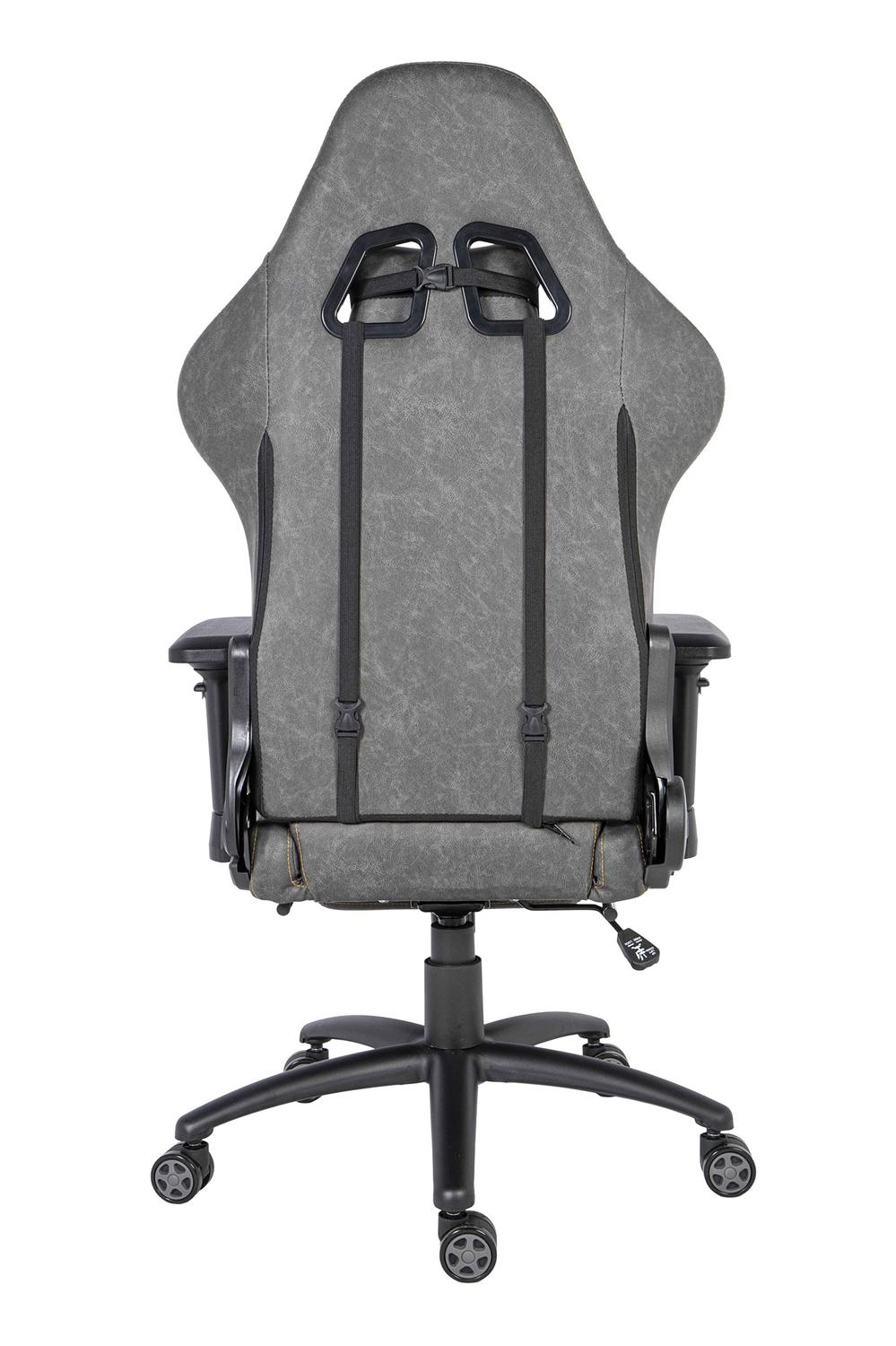 Silla Gamer Oficina Krone XL PRO Reclinable + Masaje + Apoyapies 10