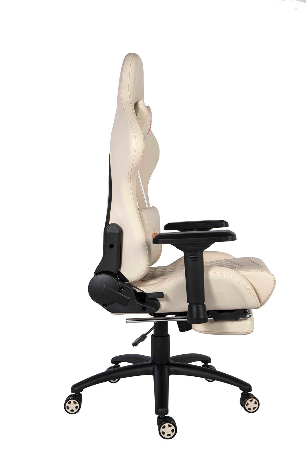 Silla Gamer Oficina Krone XL PRO Reclinable + Masaje + Apoyapies 15