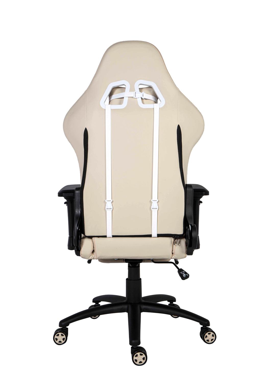 Silla Gamer Oficina Krone XL PRO Reclinable + Masaje + Apoyapies 16