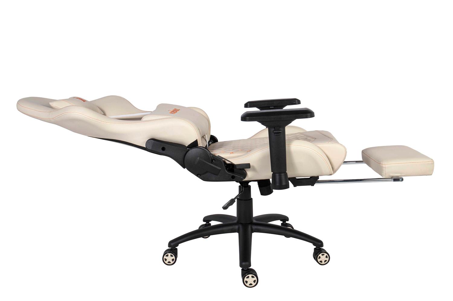 Silla Gamer Oficina Krone XL PRO Reclinable + Masaje + Apoyapies 17