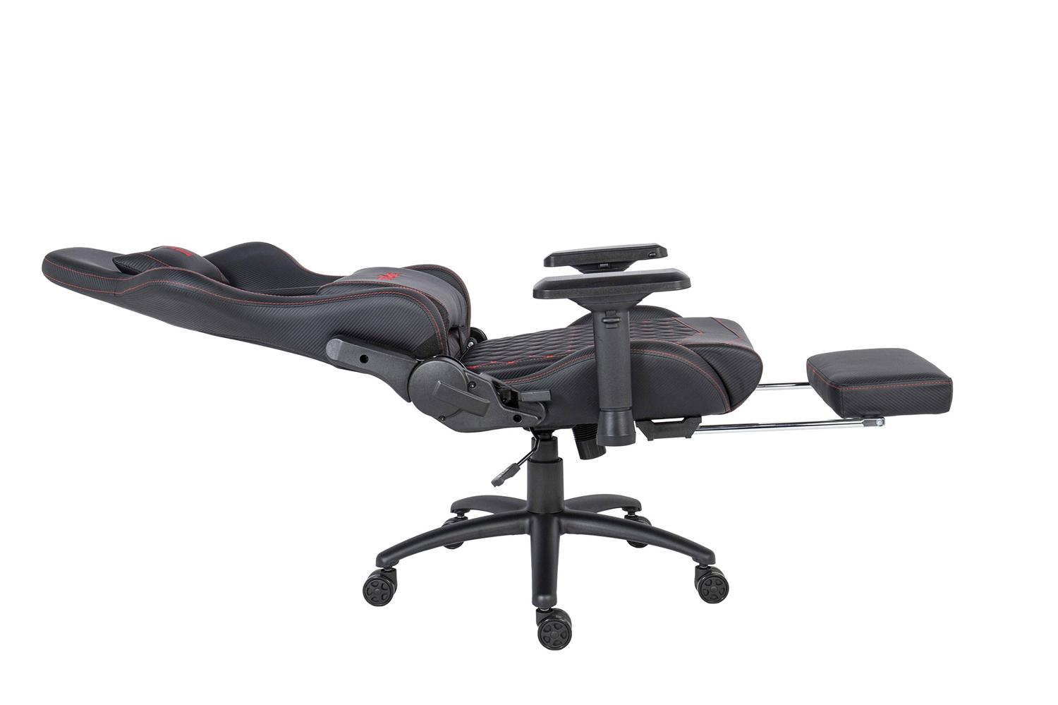 Silla Gamer Oficina Krone XL PRO Reclinable + Masaje + Apoyapies 5
