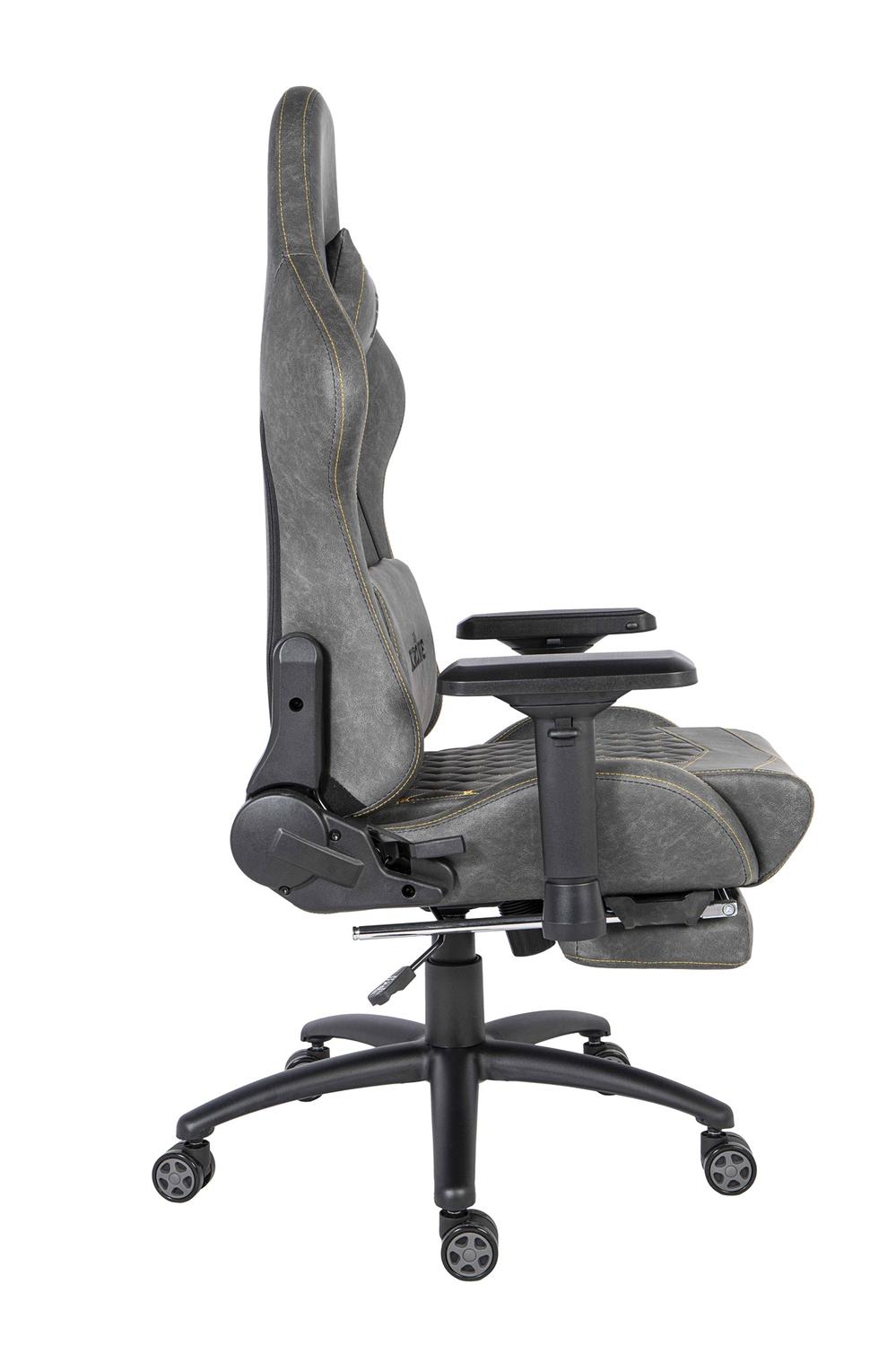 Silla Gamer Oficina Krone XL PRO Reclinable + Masaje + Apoyapies 9