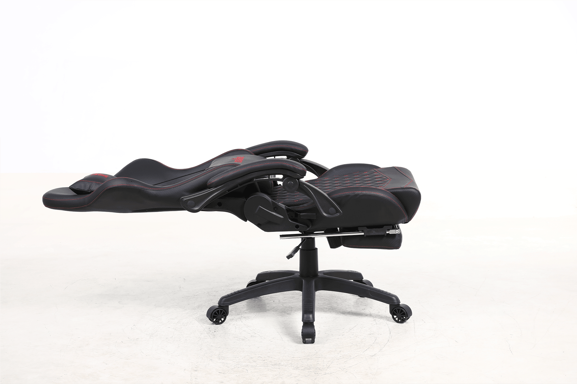 Silla Gamer Oficina Krone XL Reclinable + Masaje+ Apoyapiés - Negra - Kronestore.cl