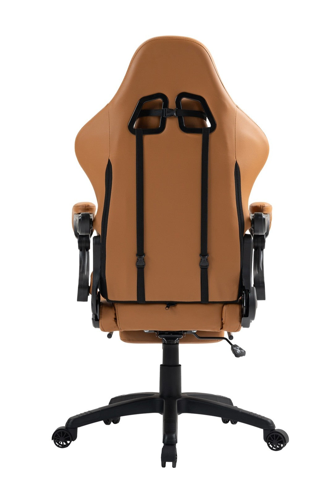 Silla Gamer Oficina Krone XL Reclinable + Masaje + Apoyapiés - Camel
