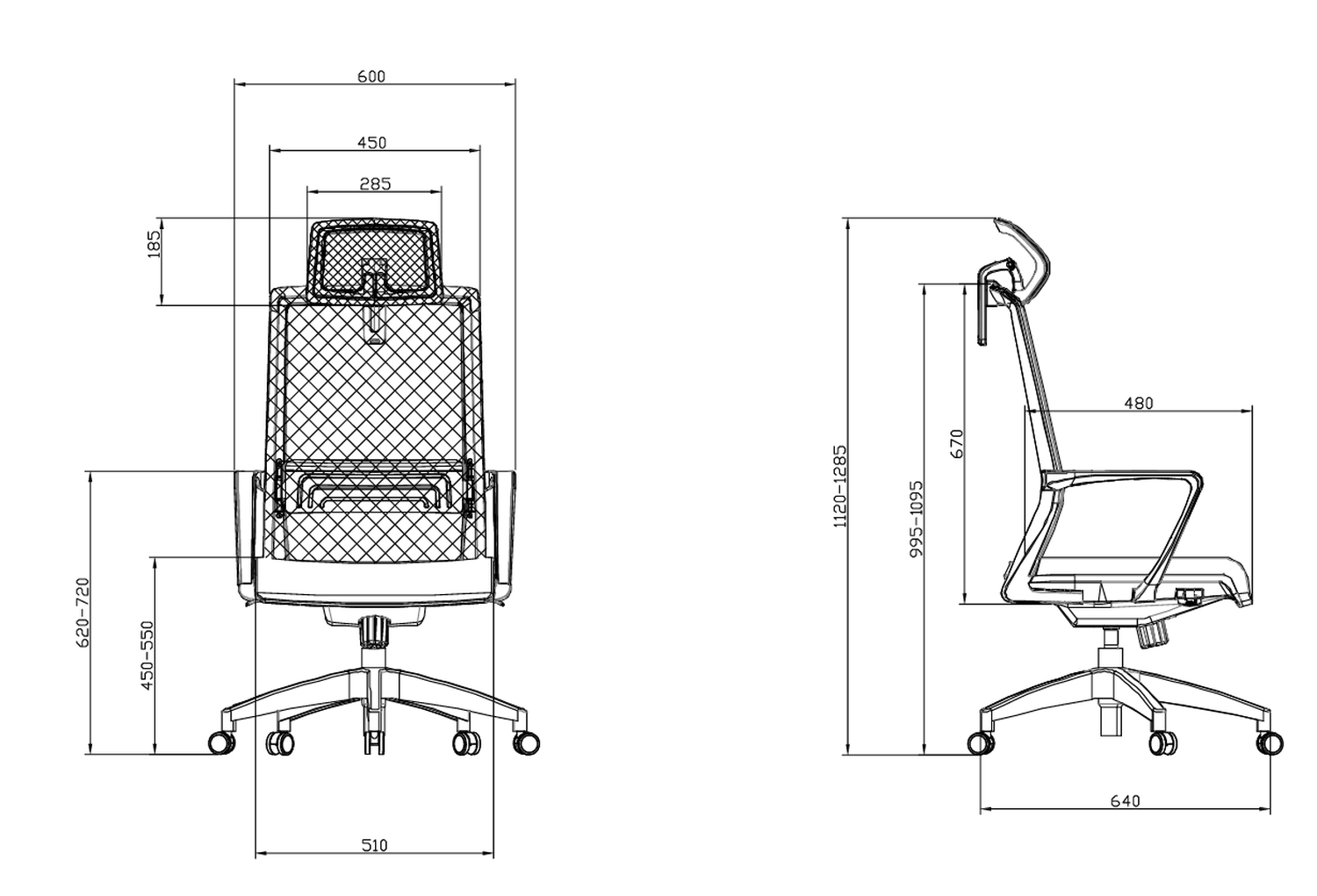 Silla Escritorio Oficina Krone Ergonomica Eros 9