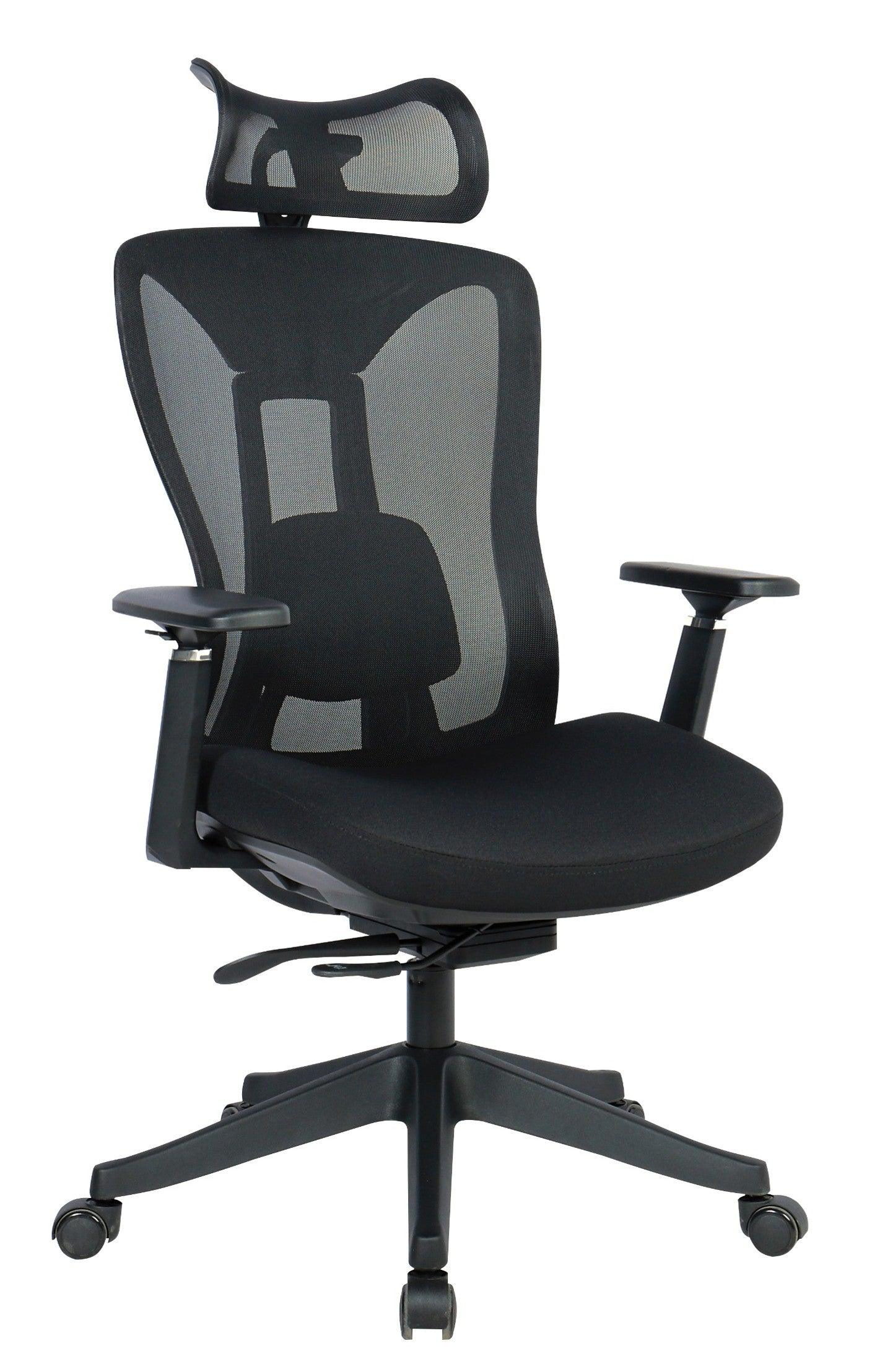 Silla Ejecutiva Ergonómica Krone Titán PRO con Soporte Lumbar - Kronestore.cl